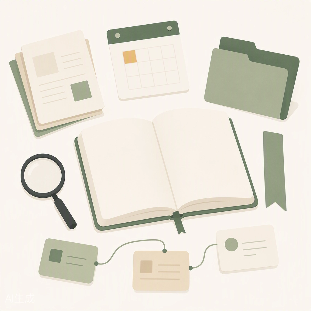 An open journal with organizing tools, highlighting the many benefits of journaling.